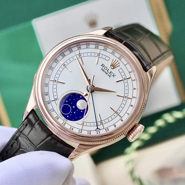 dong-ho-rolex-celini-50535-moonphase-18k-rose-gold-size-39mm