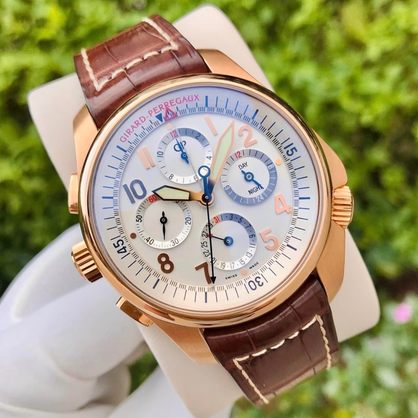 dong-ho-girard-perregaux-r-d-01-rose-gold-on-strap-with-white-dial-ref-49930-52-