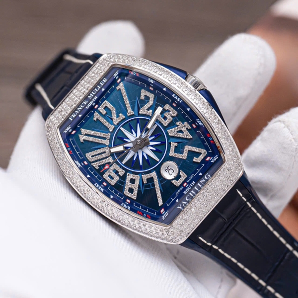 franck-muller-yachting-v41-steel-custom-diamond-blue-dial