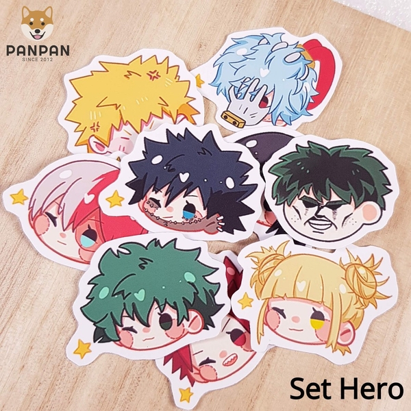 Sticker Set Nhiều Series (10 HÌNH) - Panpan Shop