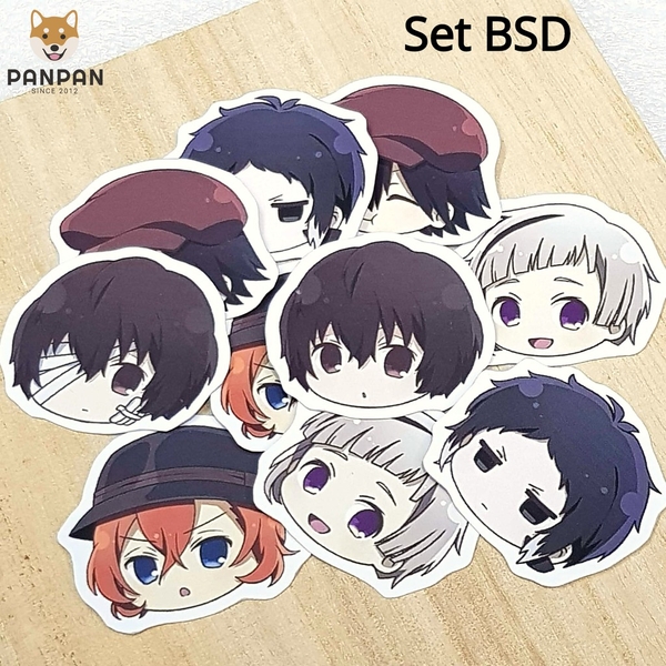 Sticker Set Nhiều Series (10 HÌNH) - Panpan Shop