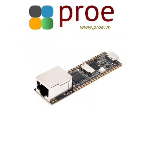 LuckFox Pico Plus RV1103 Linux Micro Development Board, Integrates ARM Cortex-A7/RISC-V MCU/NPU/ISP Processors, With Ethernet Port