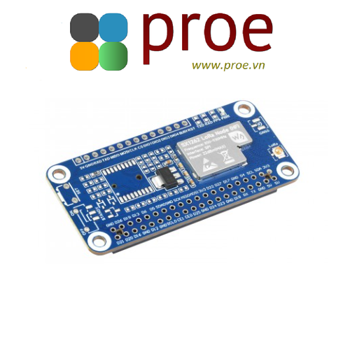 SX1262 LoRaWAN Node Module Expansion Board for Raspberry Pi, With Magnetic CB antenna, Options For Frequency Band And GNSS Function