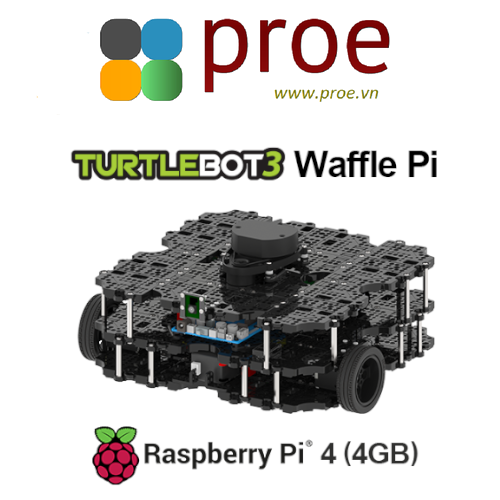 TURTLEBOT3 Waffle Pi RPi4 4GB [US]