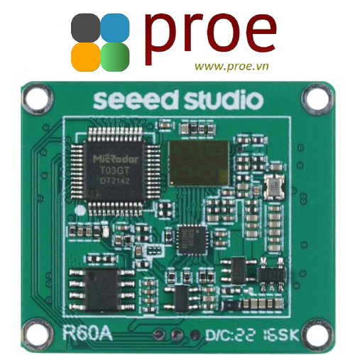MR60BHA1 60GHz mmWave Module - Respiratory Heartbeat Detection | FMCW | Sync Sense | Privacy Protect