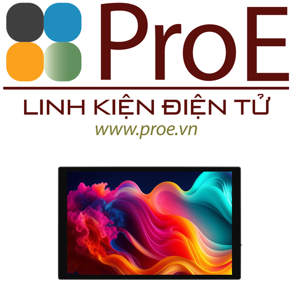 10.1inch Capacitive Touch Display, Wide Color Gamut, 1280×800, Optical Bonding Toughened Glass Panel, HDMI/Type-C Display Interface