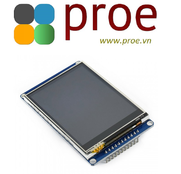 2.8inch Resistive Touch LCD, 320×240