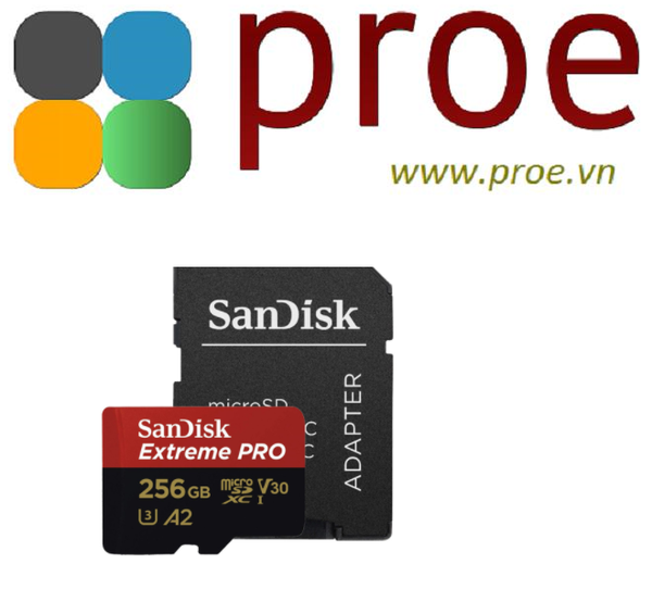 SanDisk Extreme Pro V30 A2 256GB