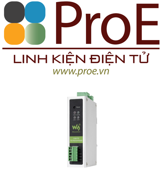 CAN FD TO RS232/RS485