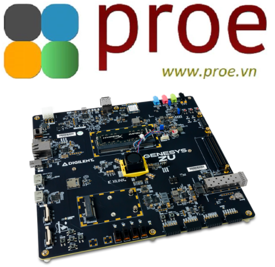 Genesys ZU Zynq Ultrascale+ MPSoC Development Board