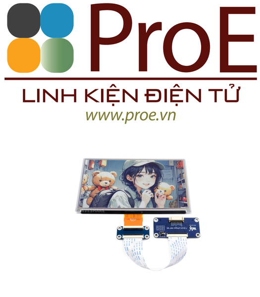 7.3inch e-Paper HAT (E)