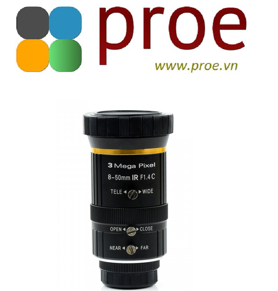 8-50mm Zoom Lens for Raspberry Pi High Quality Camera