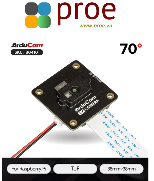 Time of Flight Camera for Raspberry Pi