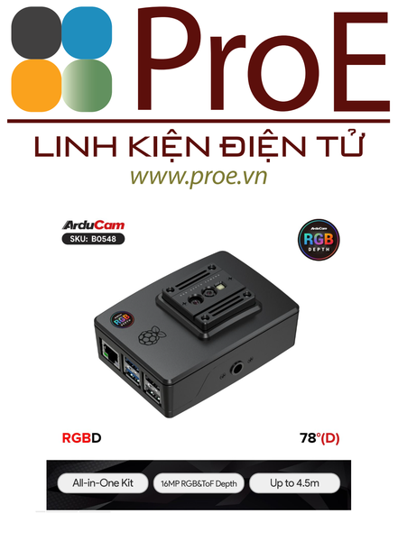 B0548 RGBD ToF Camera  RPi5