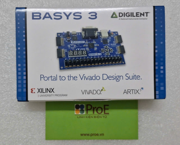 Basys 3 Artix-7 FPGA Trainer Board