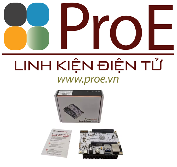 BEAGLEBONE-AI-64 Daughter Board, BeagleBoard, BEAGLE Board, TDA4VM, ARM Cortex-A72