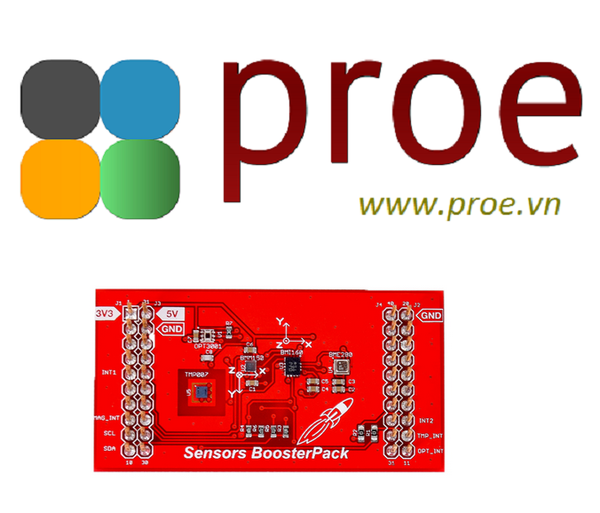 BOOSTXL-SENSORS Sensors BoosterPack Plug-In Module | Điện tử ProE