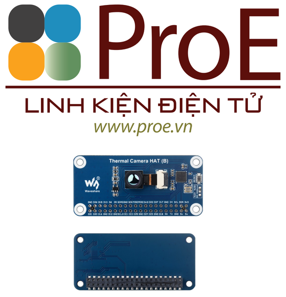 Long-wave IR Thermal Imaging Camera HAT (B)