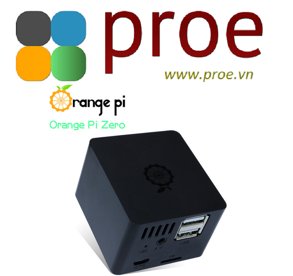 Vỏ cho Orange Pi Zero gắn Bo mở rộng