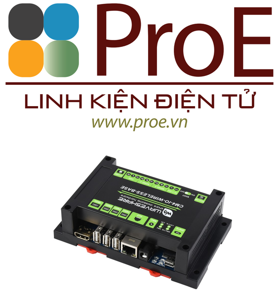 Industrial IoT Wireless Expansion Module Designed for Raspberry Pi Compute Module 4