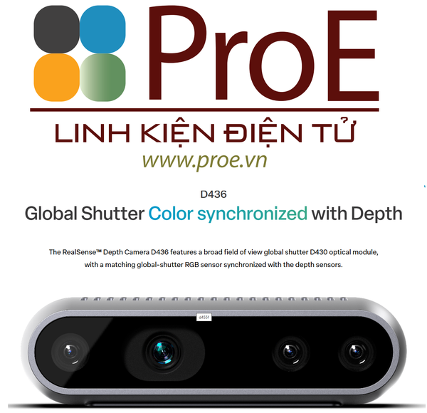D436 Global Shutter Color synchronized with Depth