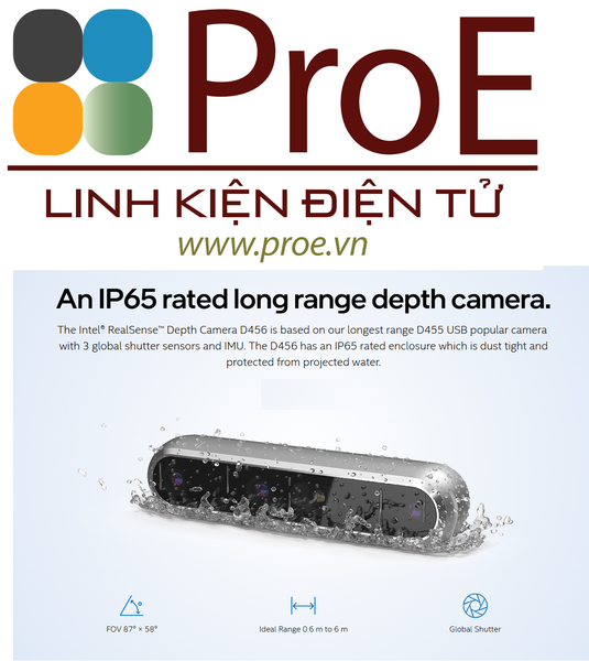 D456 Intel RealSense Depth Camera