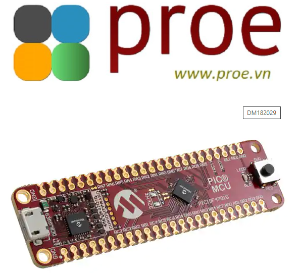 DM182029 PIC18F47Q10 CURIOSITY NANO EVALU