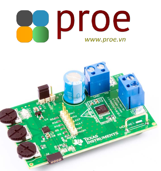 DRV8874EVM DRV8874 single H-bridge motor driver evaluation module