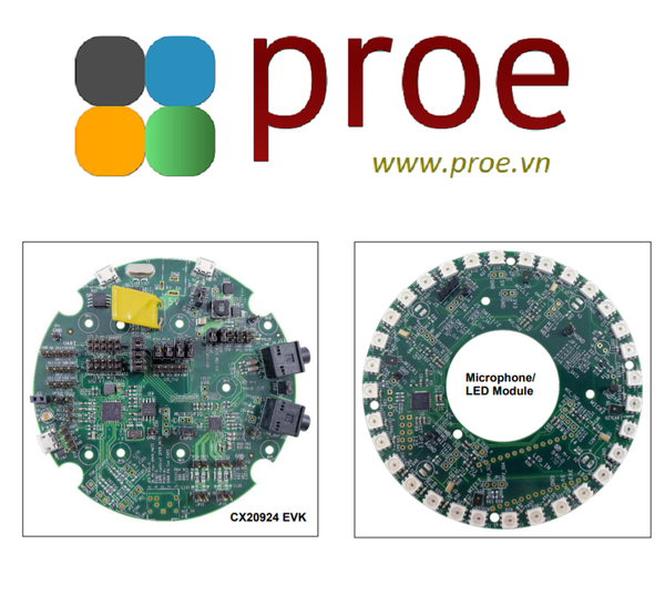 DS20924-EVK  AudioSmart™ 4-mic Dev Kit