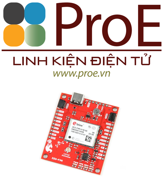 SparkFun GPS-RTK Dead Reckoning Breakout - ZED-F9R (Qwiic)