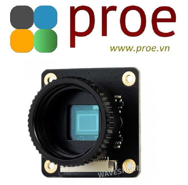 High Quality Camera For CM3 / CM3+ / Jetson Nano, 12.3MP IMX477 Sensor, Supports C / CS Lenses