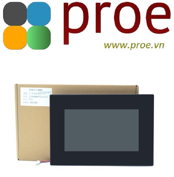 TJC8048K070_011C_Y TJC 7 inch kèm vỏ HMI UART Cảm ứng Điện dung
