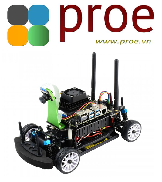 JetRacer Pro AI Kit, High Speed AI Racing Robot Powered by Jetson Nano, Pro Version