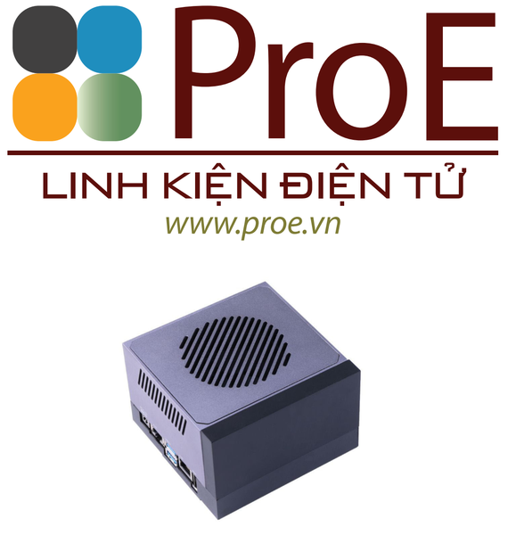 Jetson AGX Orin 32GB H01 Kit with Jetson AGX Orin 32GB Module, 200 TOPs, Wi-Fi, Bluetooth, Aluminum case with cooling fan, Pre-installed JetPack System