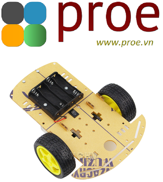 Khung Xe Robot 2WD