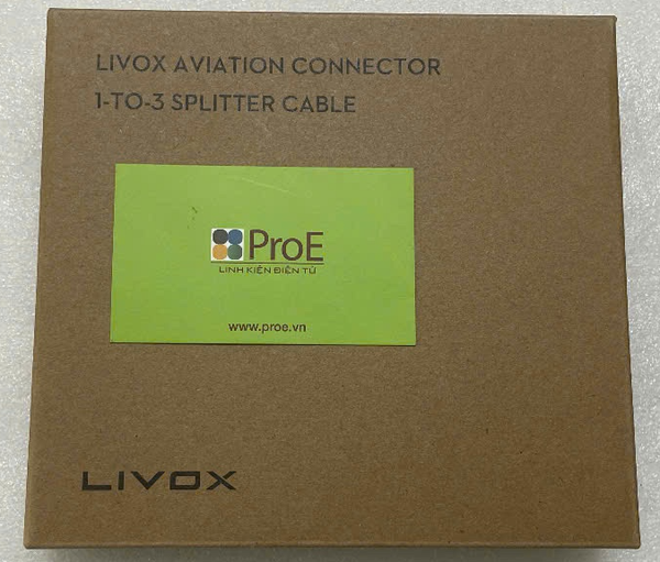 Livox three-wire aviation connector