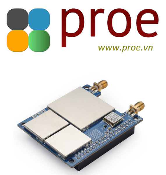 PG1301 10 channels - LoRaWAN GPS Concentrator for Raspberry Pi