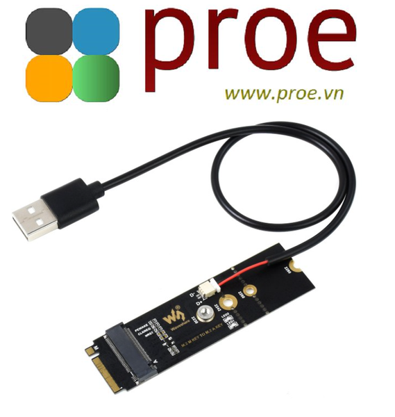 M.2 M KEY To A KEY Adapter, for PCIe Devices, Supports USB Conversion ...