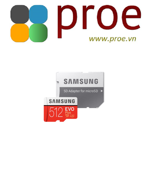 Thẻ Nhớ MicroSDXC Samsung EVO Plus U3 512GB 100MB/s MB-MC512H