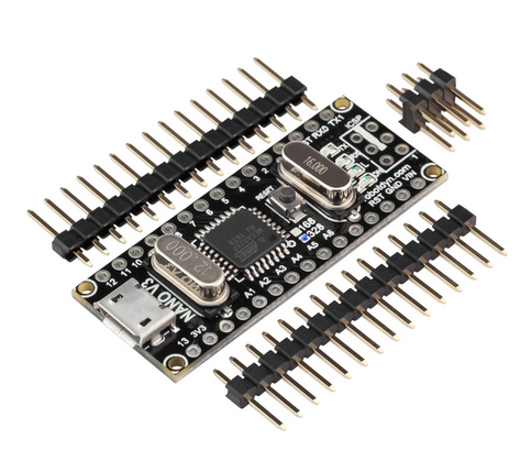 Nano CH340/ATmega328P MicroUSB, Pins soldered. Compatible for Arduino Nano V3.0