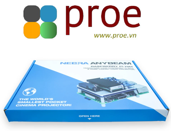 Nebra AnyBeam HAT - Laser Projector HAT for Raspberry Pi | Điện tử ProE