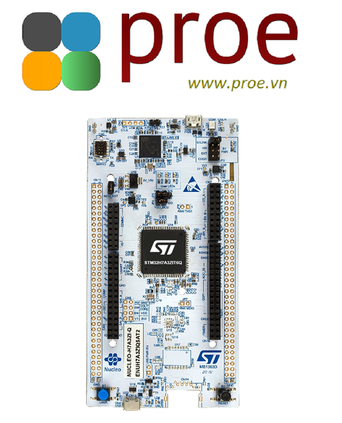 NUCLEO-H7A3ZI-Q STM32 Nucleo-144 development board with STM32H7A3ZI MCU, SMPS, supports Arduino, ST Zio and morpho connectivity