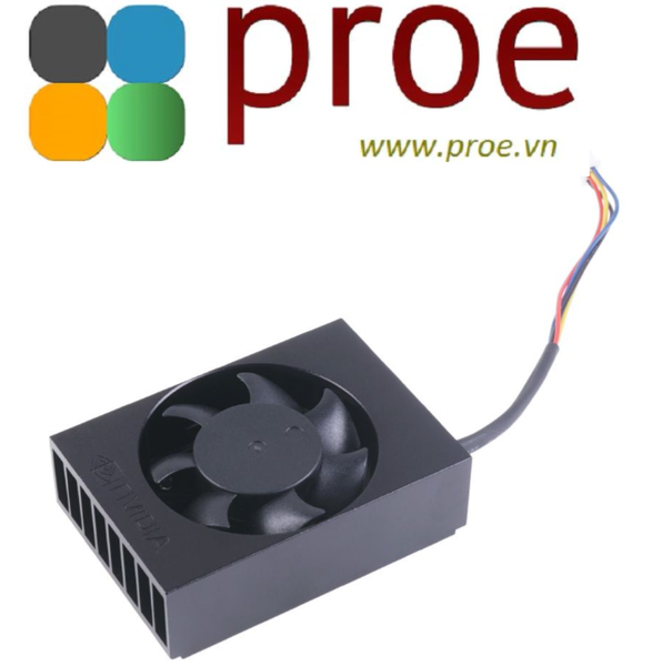 Aluminum Heatsink with bigger Fan for Jetson Xavier NX Module with Long Cable