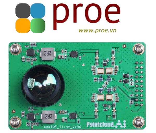 OakSense H67V-VGA resolution TOF camera supproted C++ and Python