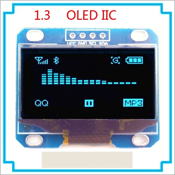 Màn hình Oled 1.3 inch  I2C Driver SSD1306