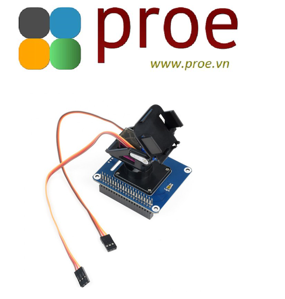 Pan-Tilt HAT 2-DOF Pan-Tilt HAT for Raspberry Pi