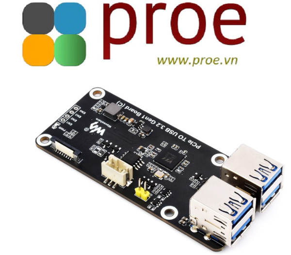 PCIe TO USB 3.2 Gen1 Board (C)