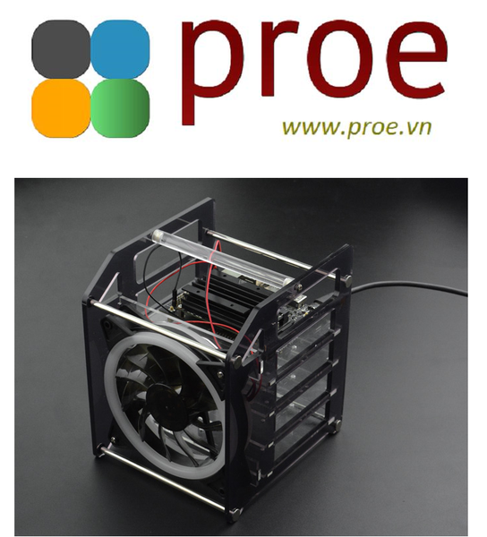 Rack Tower for Raspberry Pi 4B/ 3B & Jetson Nano