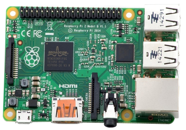 The New Raspberry Pi 2 Model B 1GB