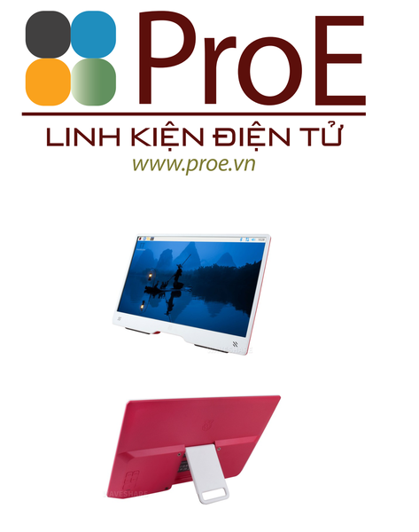 Raspberry Pi Monitor (Red/White)